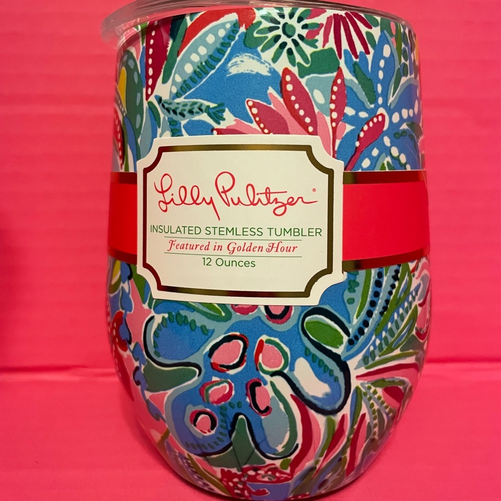 Lilly Pulitzer Insulated Stemless Tumbler